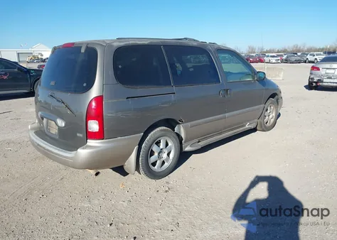2001 Nissan Quest Se z USA, uszkodzony, nr VIN 4N2ZN16T21D817901